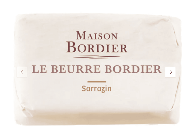 Bordier Butter Buckwheat 125g (OL)