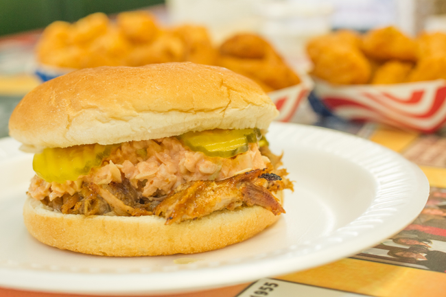 Chopped BBQ Sandwich