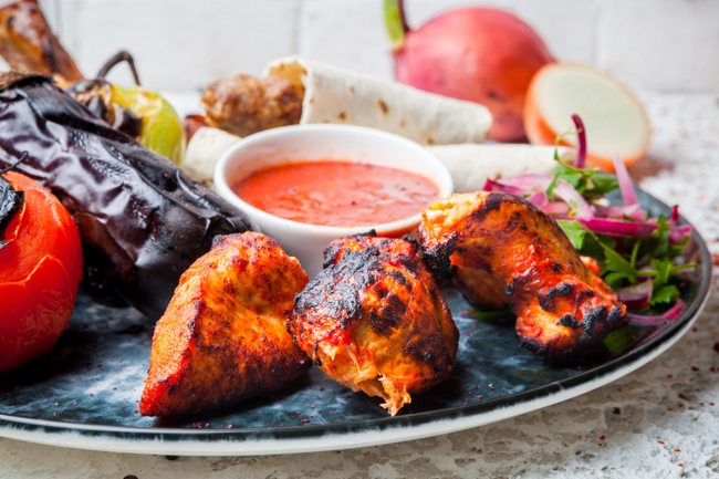 Chicken Tikka Kabab (Boneless)