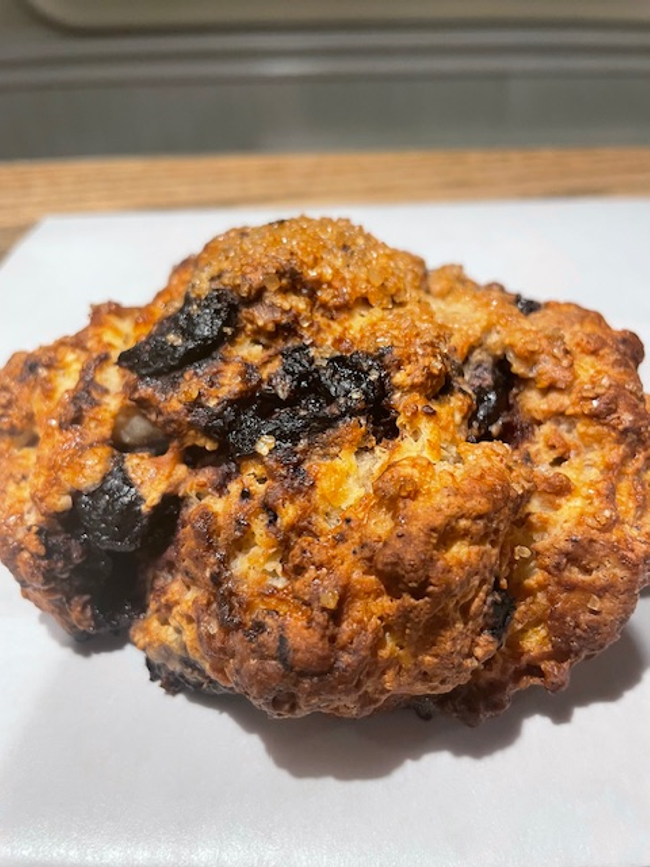 Gluten Free  Blueberry Scone