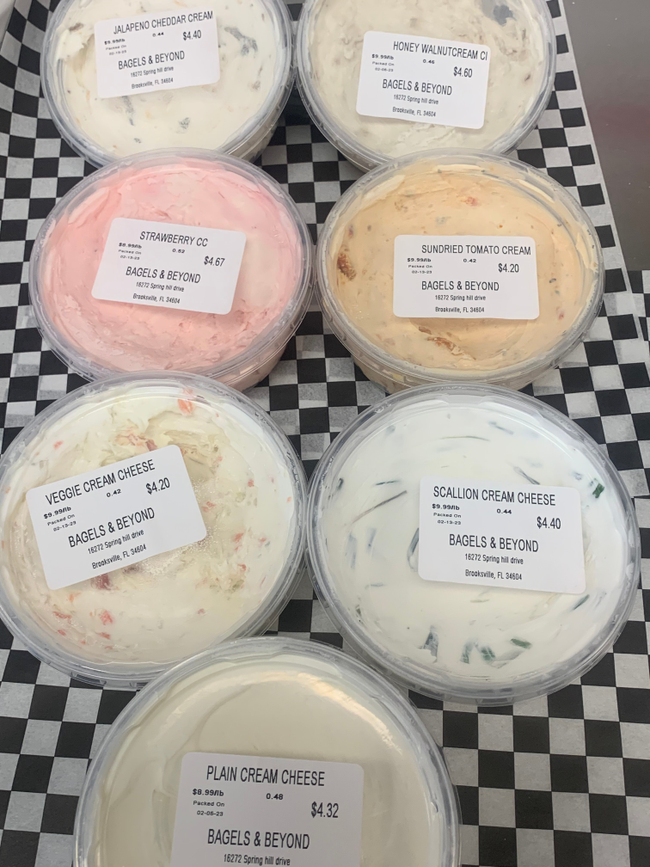 Half Pound of Cream Cheese