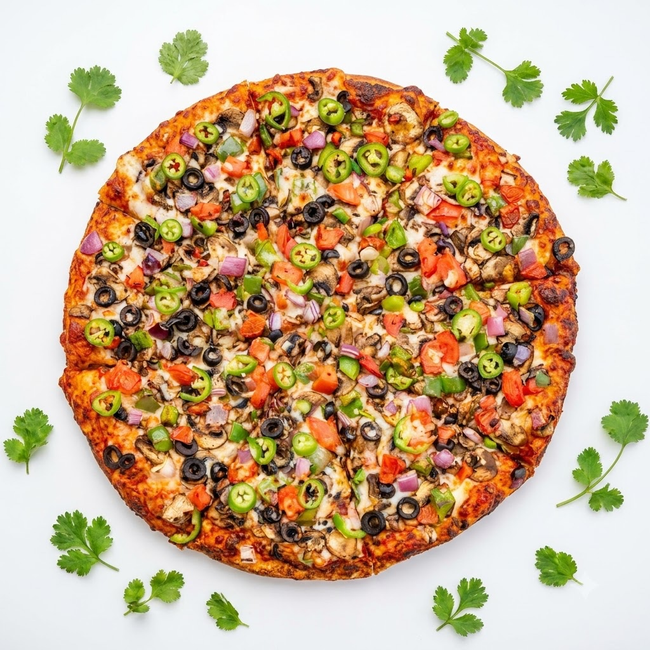 Veggie Extravaganza Pizza