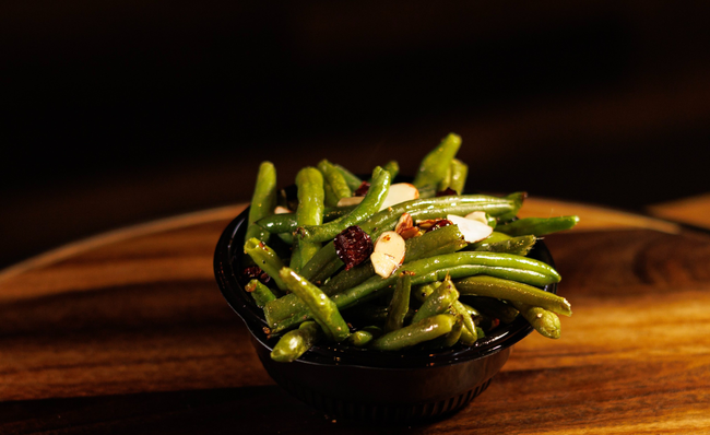 Green Beans W/ Almonds & Cranberries