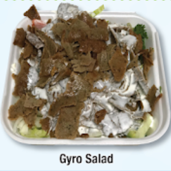 Gyro lamb salad