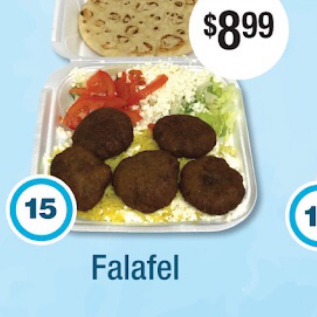 Falafel platter