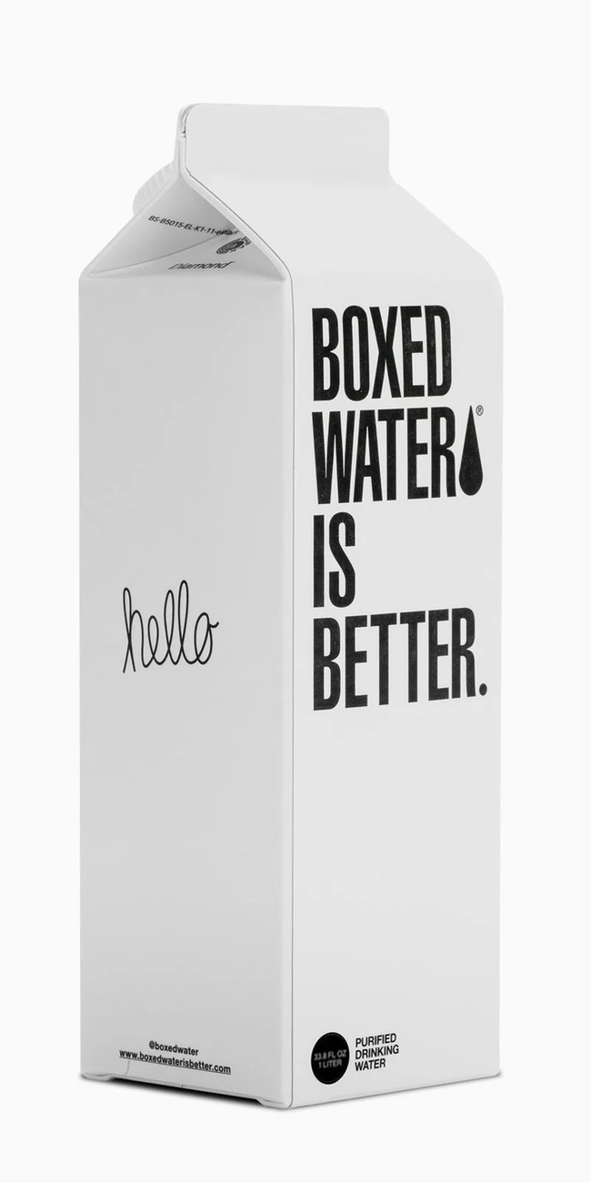 Boxed Water is Better
