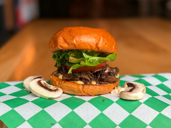 Mushroom Confit Sandwich