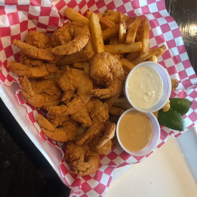 10pc Fried Shrimp & Fries