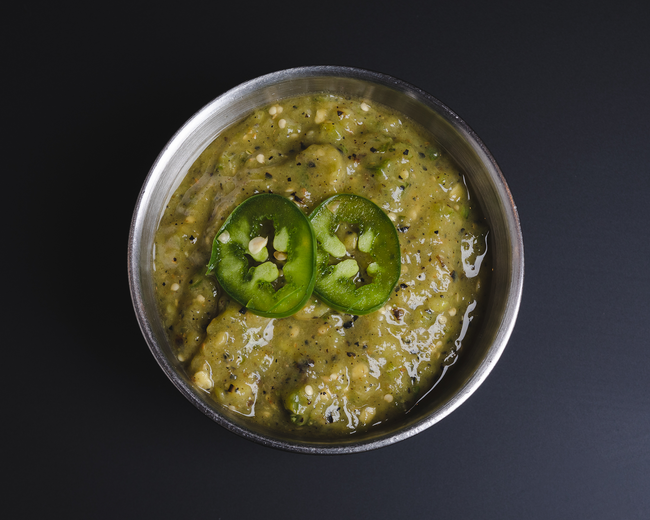 Tomatillo Avocado Salsa (medium)