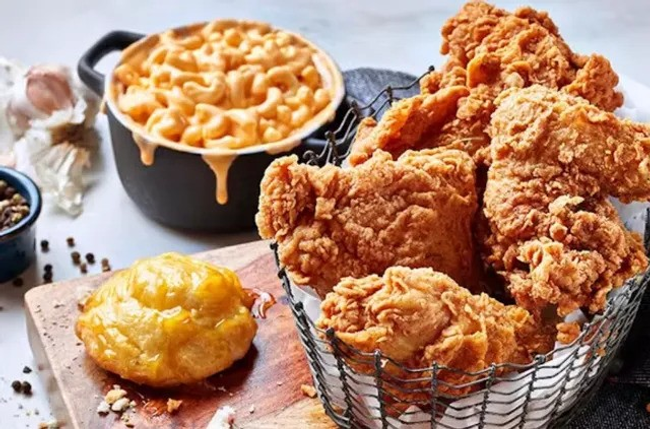 Cajun halal Chicken Krunch Box