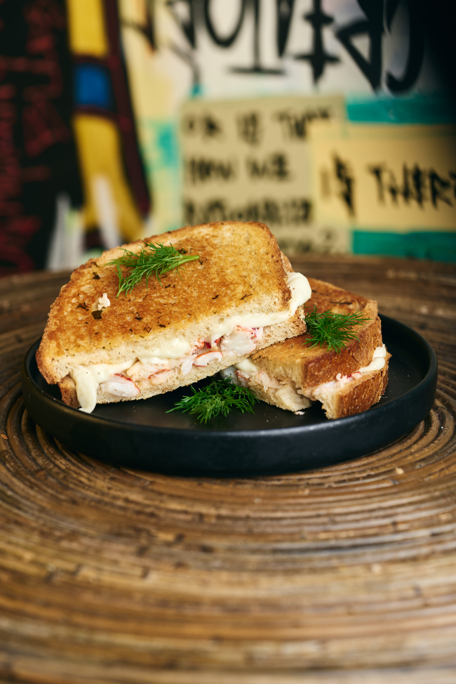 LOBSTER GRILLED CHEESE