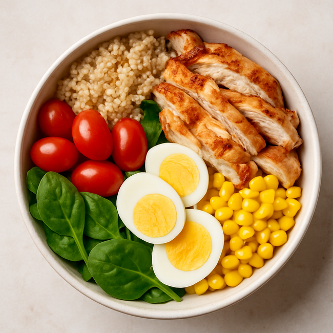 Chicken Quinoa Protein Bowl