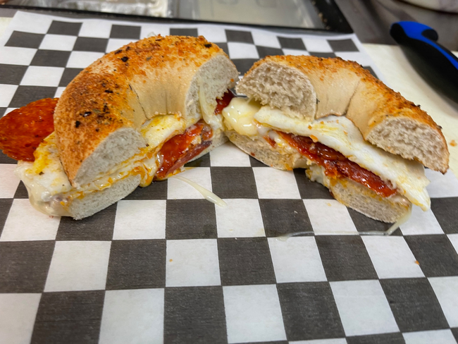 Pepperoni Egg White Sundried Smear