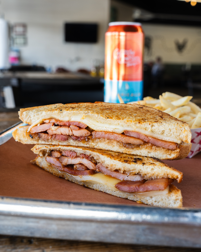 Smoked Ham and Cheese Melt