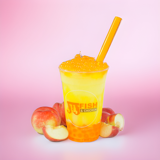 Peach Boba