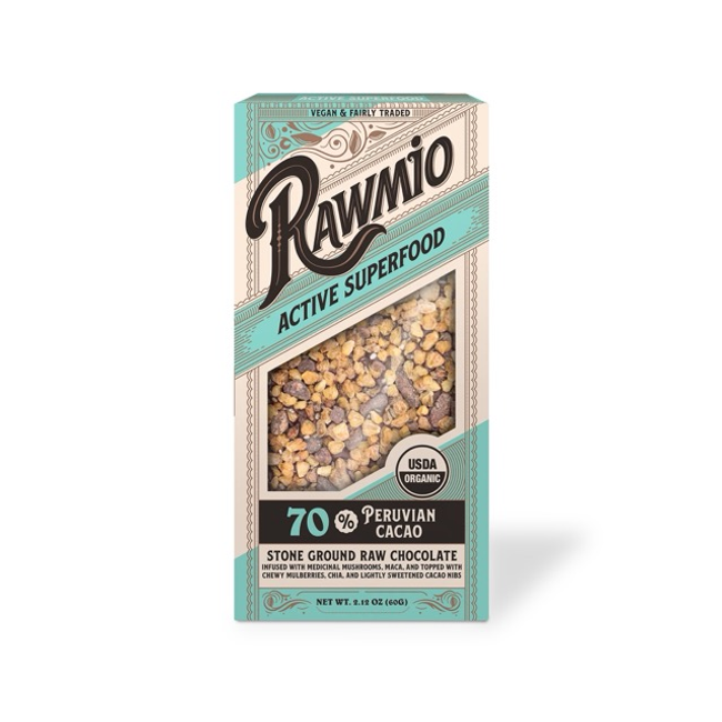 Rawmio, Active Superfood Raw Chocolate Bar