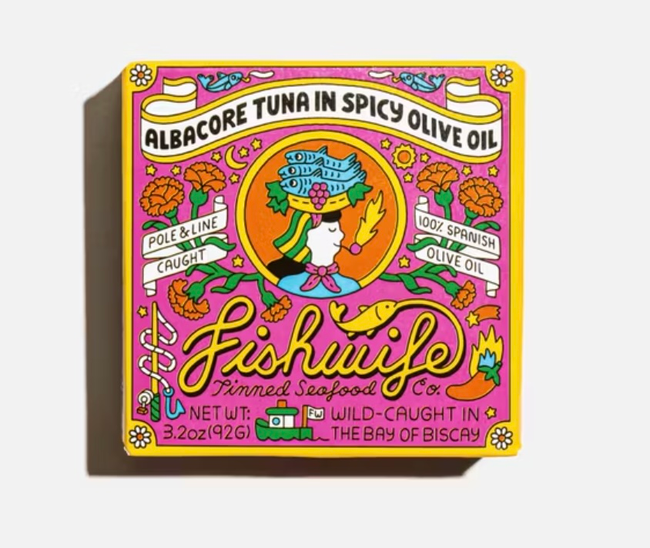 Fishwife, Albacore Tuna in Spicy Olive Oil