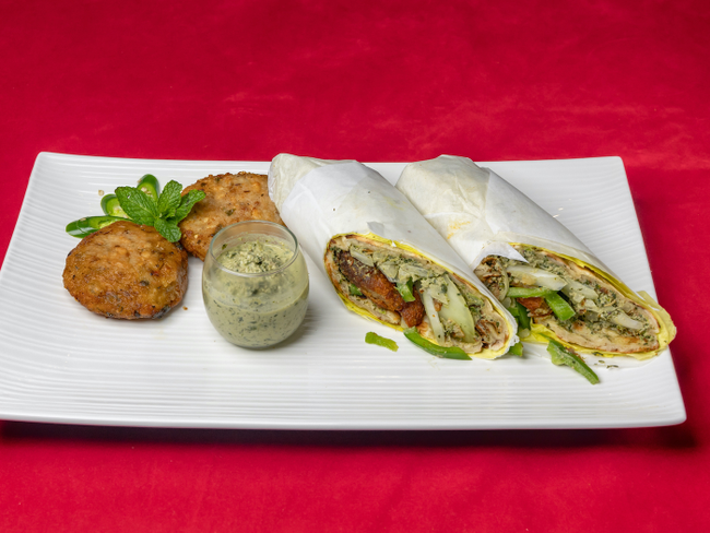 ALOO TIKKI WRAP