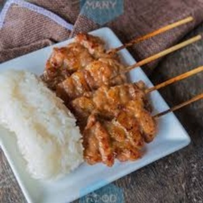 T12 Moo Ping w/ Sticky Rice