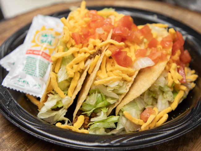 (3) BEEF TACOS