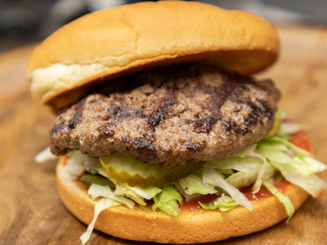 CHAR-BROILED HAMBURGER
