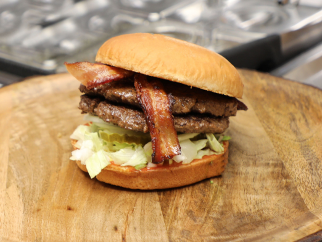 DBL BACON HAMBURGER