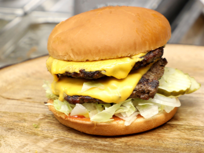 DBL CHARBROILED CHEESEBURGER