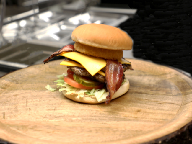 DBL HICKORY BACON CHEESEBURGER