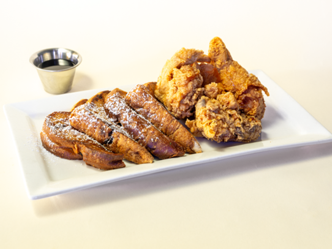 Cinnamon Raisin Toast & Fried Chicken