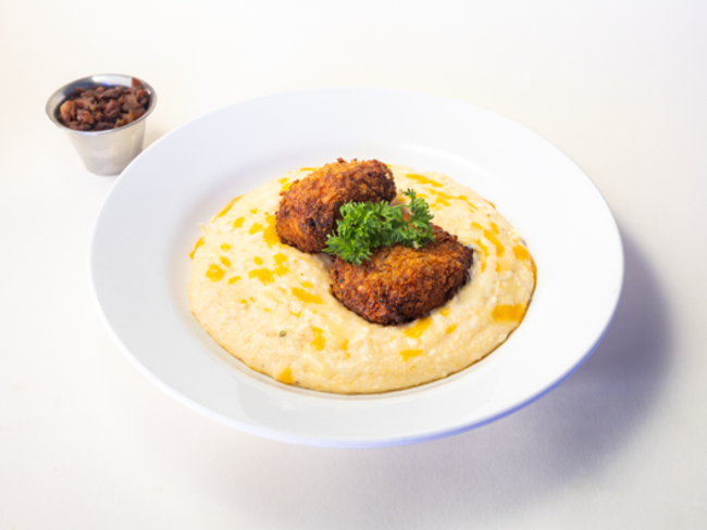 SeafoodCroquettes & Grits