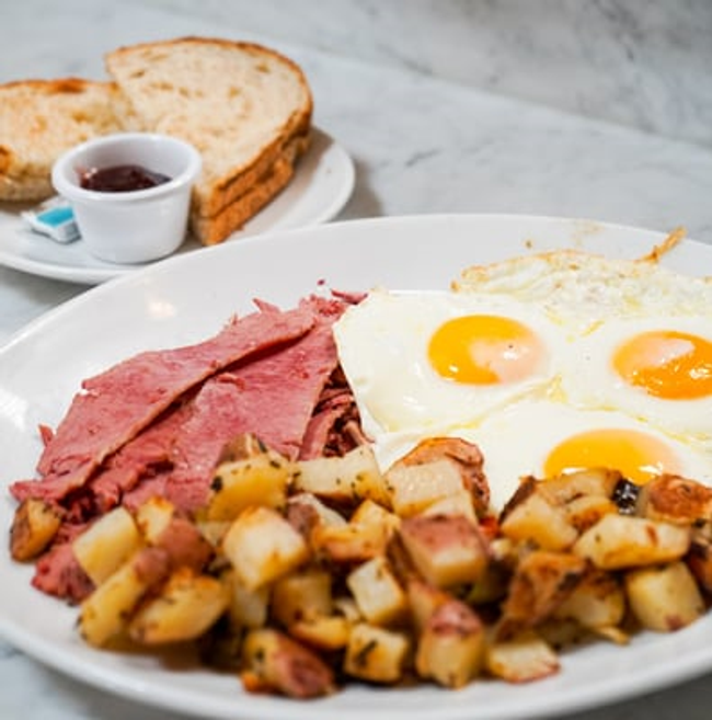 Corned Beef & Eggs
