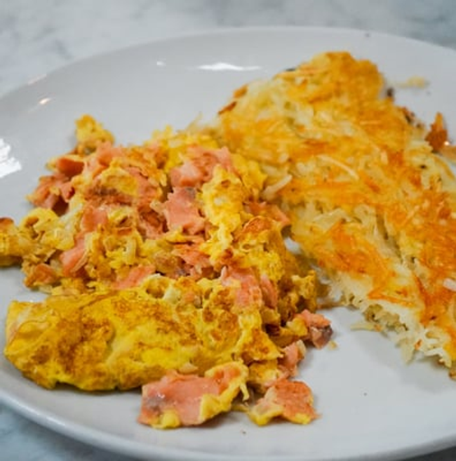 Lox, Eggs & Onions LEO
