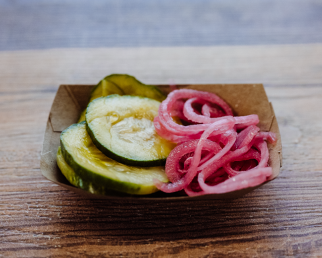 Pickles & Red Onions
