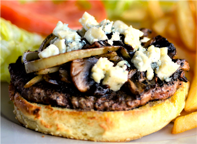 BLEU CHEESE BURGER