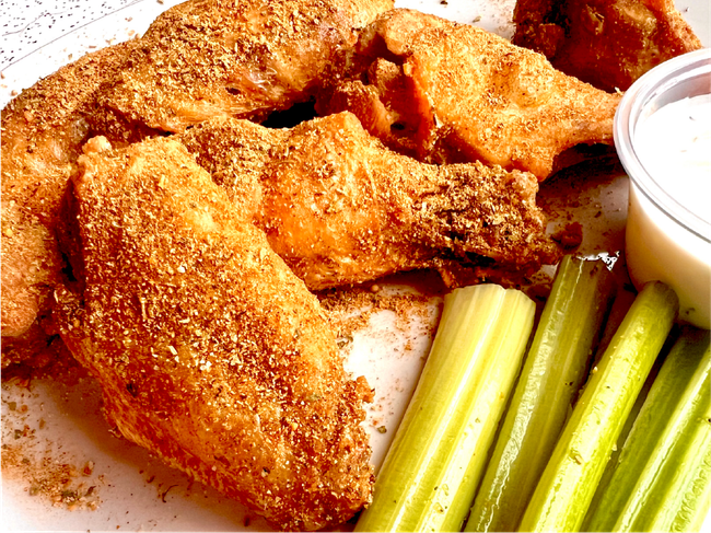 CAJUN DRY RUB WINGS