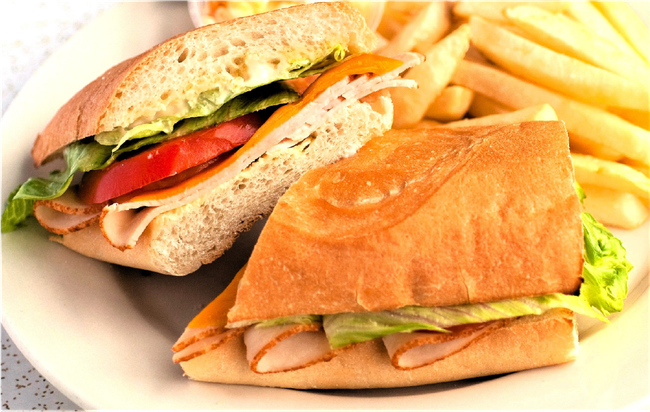 HOT TURKEY HOAGIE