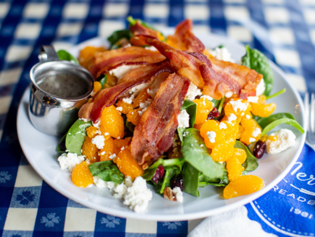 Mandrin Spinich Salad