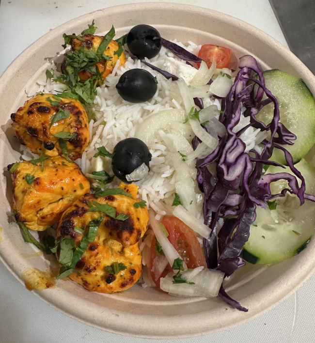 Chicken Kabob Bowl
