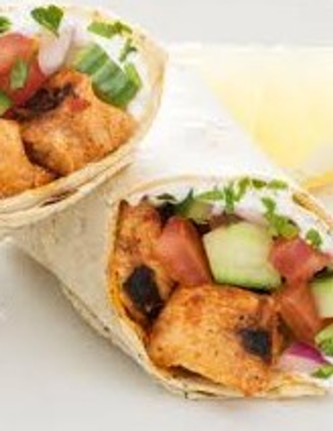 Chicken Kabob Wrap
