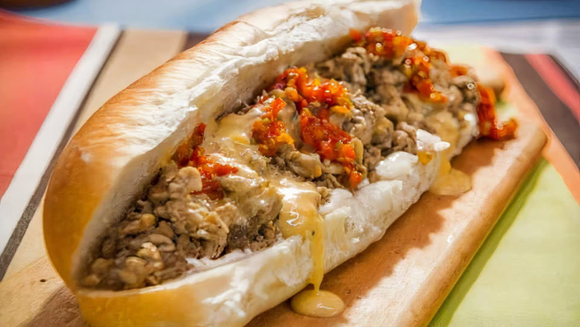 8" CHICKEN PHILLY CHEESESTEAK