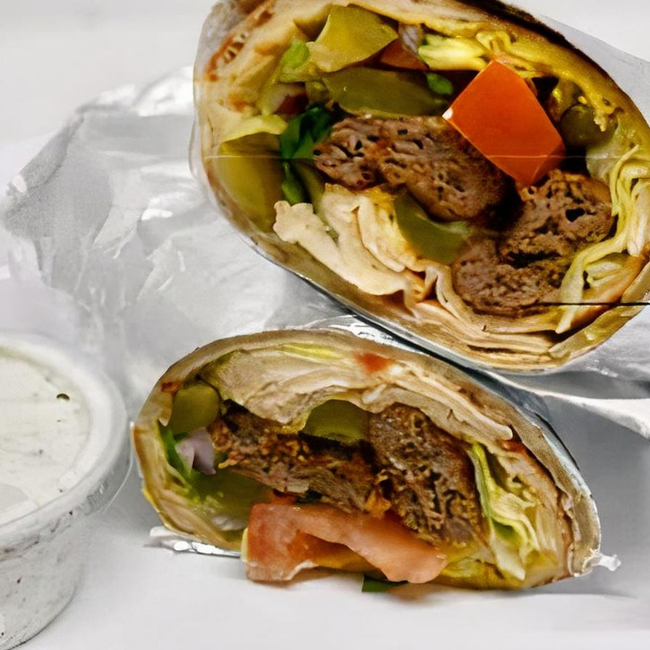 Beef Koobideh Wrap