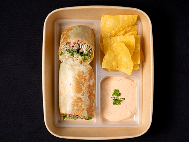 Blackened Fish Burrito