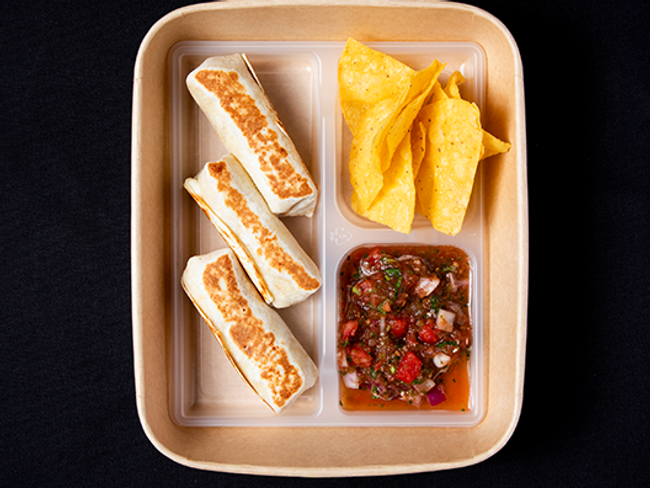 Mini Bean & Cheese Burritos