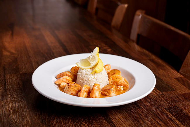 Cajun Shmp and Scallops