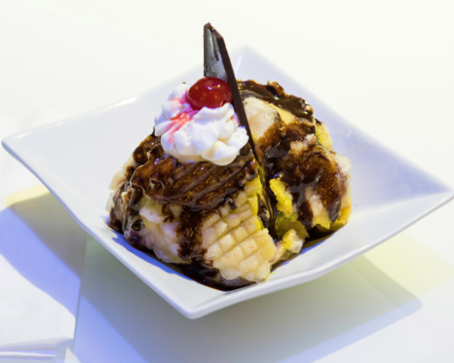 Green Tea Tempura Ice Cream