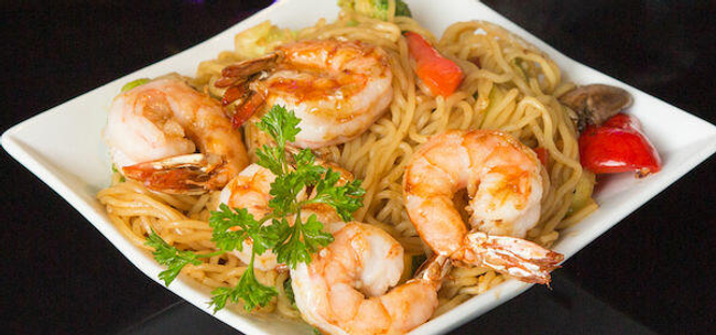Shrimp Yaki Soba