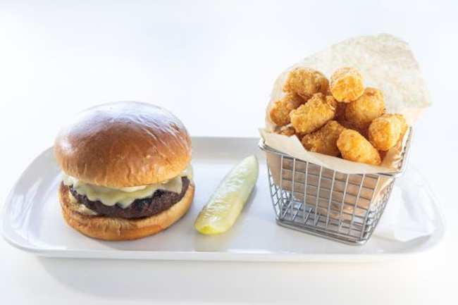 Mushroom Swiss Burger