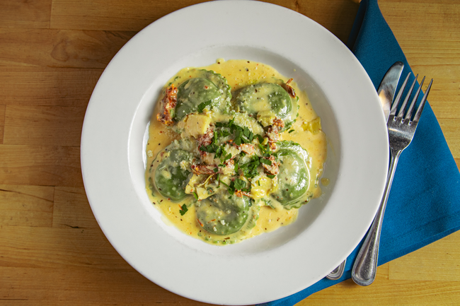 Spinach Ravioli
