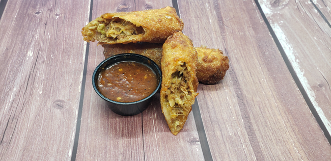 Pulled Pork Egg Roll