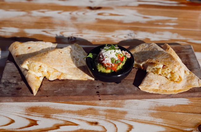 CAULIFLOWER QUESADILLA